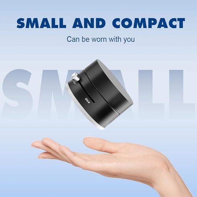 Seynli Magnetic Vacuum Suction Phone Holder – Strong Grip | 360° View | Universal Fit (Black)